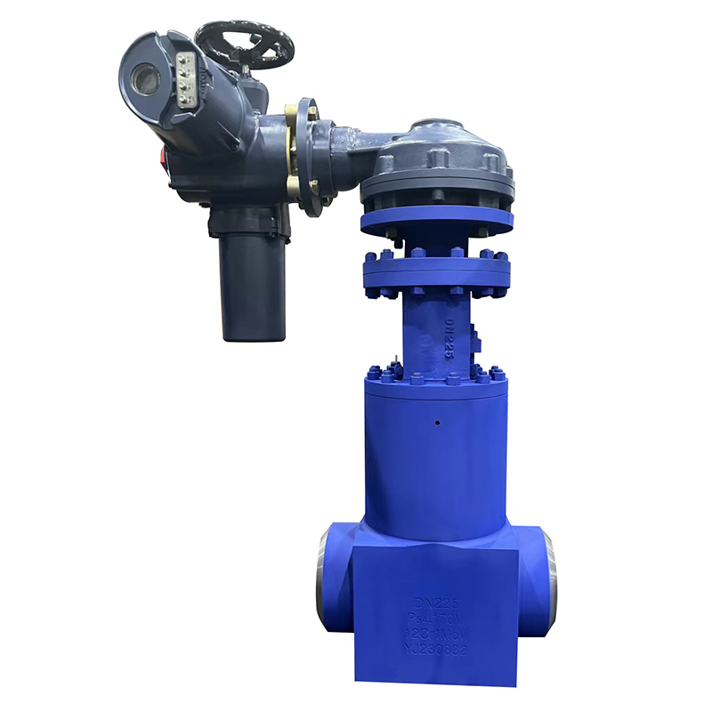 High temperature and high pressure integral free forging gate valve