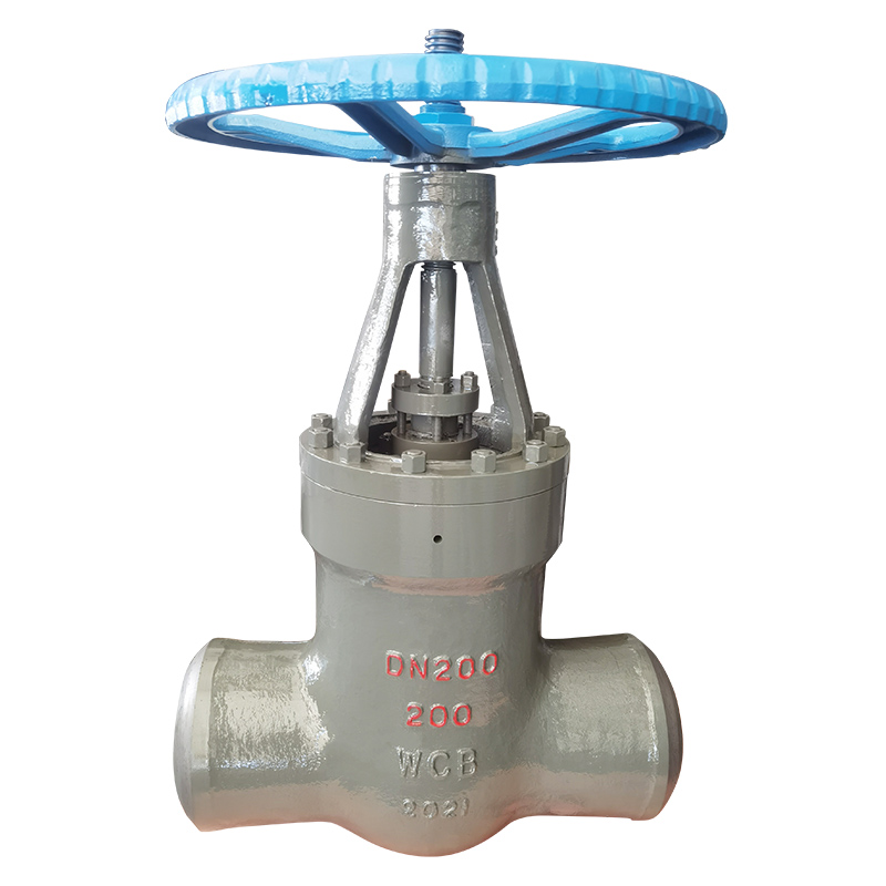 Self sealing power station gate valve