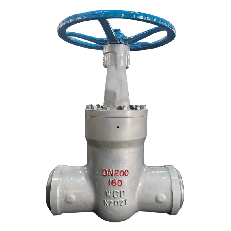 High pressure self sealing gate valve