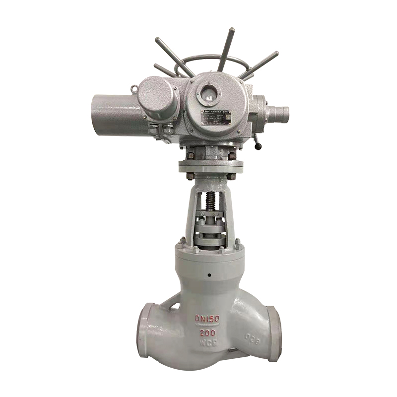 Electric self sealing globe valve