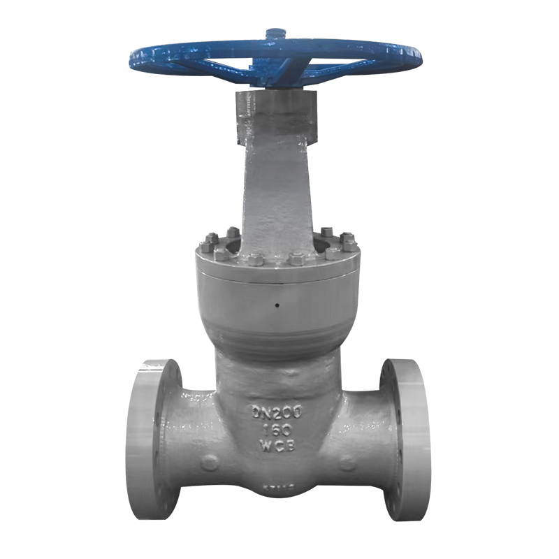 Pressure self sealing gate valve