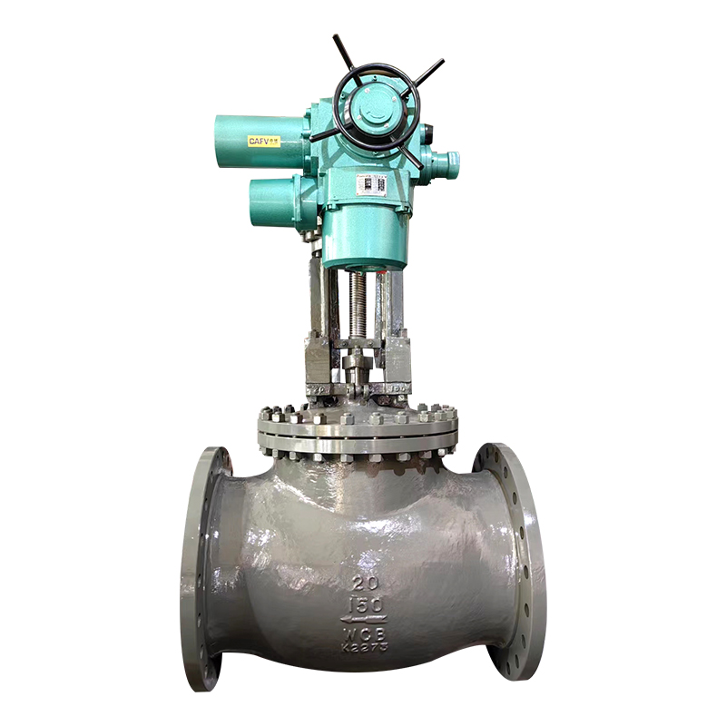 API large-diameter electric globe valve