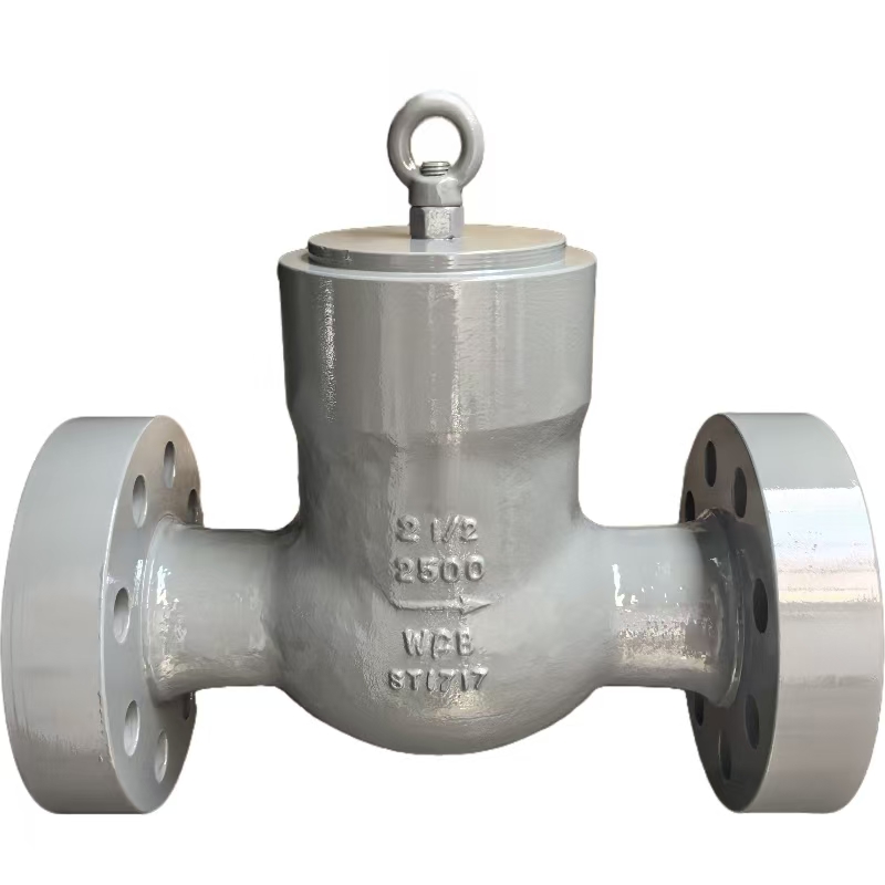 Pressure self sealing American standard check valve